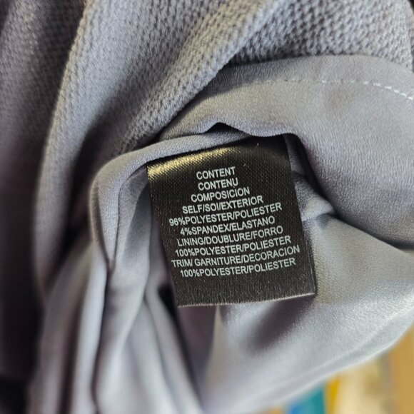 WAYF Posie Grey Grisaille Corset Slit Maxi Dress Size 8 - Picture 5 of 9